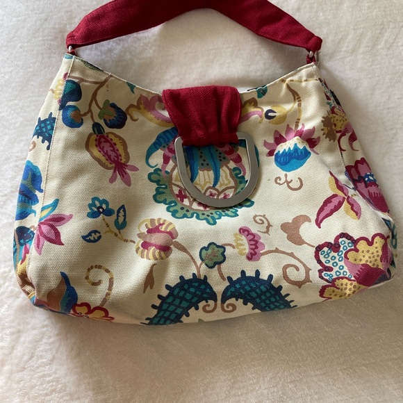 Reversible Purse in Tapestry Fabric - Picture 4 of 5